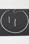 Bejeweled Cubic Zirconia Necklace Set