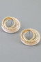 Multi Twisted Loop Stud Earrings