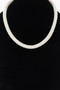 Beaded Choker & Round Stud Earring Set 