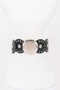 Vintage Disc Elastic Plus Size Belt 