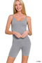 Zenana Ribbed Seamless Bodysuit