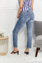 Kancan Full Size Amara High Rise Slim Straight Jeans Plus Size