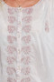 POL Embroidered Gathered Shoulder Long Sleeve Shirt