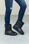 Forever Link Multicolored Sequin Snow Boots