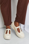 Forever Link Faux Leather Platform Mary Janes
