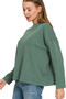 Zenana Viscose Sweater Top & Pants Set