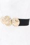 Metal Buckle Stretch Belt