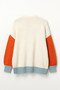 Color Block Open Cardigan ​