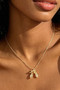 Classic Ballerina Shoes Necklace 