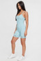 Ribbed Solid Romper 