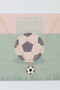 Fun Soccer Pendant Necklace 