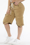 Utility Lace-Up Cargo Bermuda Shorts 