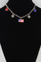 America Soccer Star Chain Necklace