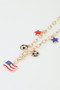 America Soccer Star Chain Necklace