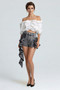 Cloud Puff Off-Shoulder Top 