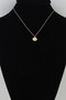 Polished Seashell Pendant Necklace 