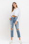 Lovervet Full Size High Rise Slim Straight Jeans