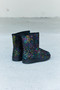 Forever Link Multicolored Sequin Snow Boots