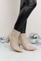 Forever Link Rhinestone Pointed Toe Booties
