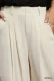 Umgee High Waist Linen Blend Wide Leg Trousers