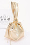 Faux Leather Wrist Bag