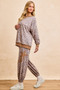 BiBi Leopard Printed French Terry Sweatshirt