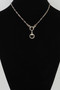 Twisted Loop Equestrian Chain Necklace 