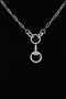 Twisted Loop Equestrian Chain Necklace 