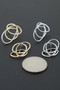 Triple Solar Spiral Earrings