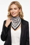 Paisley & Houndstooth Print Bandana 