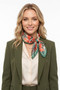 Watercolor Tulip Meadow Print Bandana 