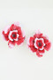 Blooming Twin Rose Earrings
