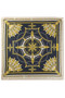 Classic Gold Chain Compass Print Bandana 