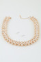 Multi Beaded Hourglass Necklace 