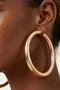 Oversized Modern Hoop Earrings 