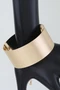 Hammered Wide Toggle Cuff Bracelet 