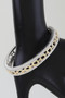 Two Toned Twisted Chain Bracelet 