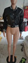 WomenCasual Pu Leather Long Sleeve Slim Fit Jacket