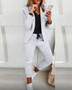 Casual Fashion Suit Women's Blazer and Pants Suit