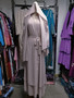 Muslim Solid Color Cardigan Feminine Flowing Chiffon Plus Size Women's Dress