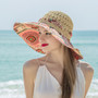 Bohemian Beach Sunshade Sunscreen Ladies Sun Hat Breathable Straw Hat Adult Fisherman Hat