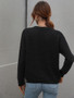 Fall/Winter Basic Round Neck Knitting Shirt Women's Round Neck Versatile Loose Sweater Women