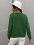 Fall/Winter Basic Round Neck Knitting Shirt Women's Round Neck Versatile Loose Sweater Women