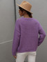 Fall/Winter Basic Round Neck Knitting Shirt Women's Round Neck Versatile Loose Sweater Women