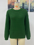 Fall/Winter Basic Round Neck Knitting Shirt Women's Round Neck Versatile Loose Sweater Women