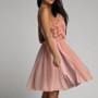 Spring/Summer Women clothes dress Sexy Low Back Strapless Tutu mesh dress