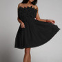 Spring/Summer Women clothes dress Sexy Low Back Strapless Tutu mesh dress