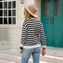 Pre-Fall Casual Round Neck Knitting Shirt Pullover Sleeve Sweater