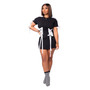 Women'S Fashion Casual Lace-Up Summer Casual T-Shirt Dress