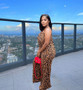 Women's Summer Fashion Leopard Print Casual Sexy Suspender Jumpsuit